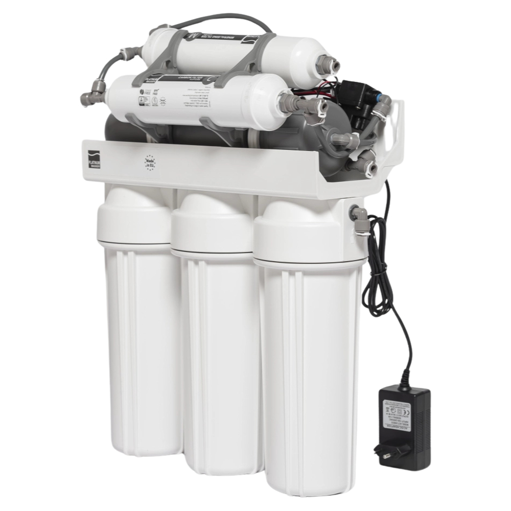 Фильтр обратного осмоса Platinum Wasser RO6P PLAT-F-ULTRA6B с насосом Фильтр обратного осмоса Platinum Wasser RO6P PLAT-F-ULTRA6B с насосом